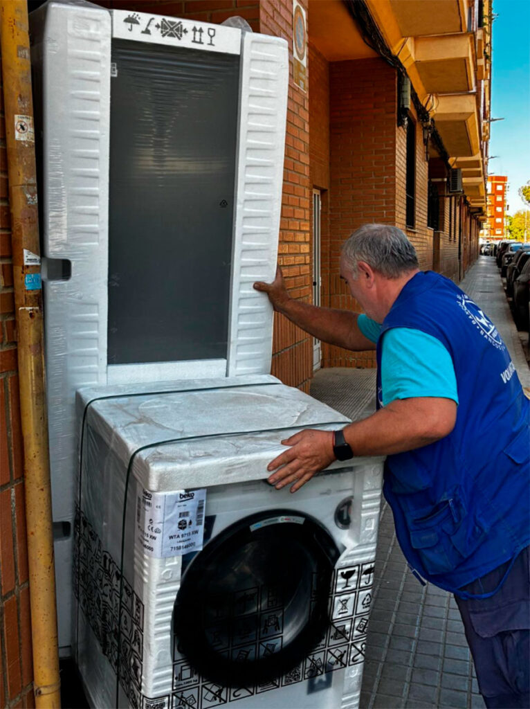 Electrodomésticos en marcha